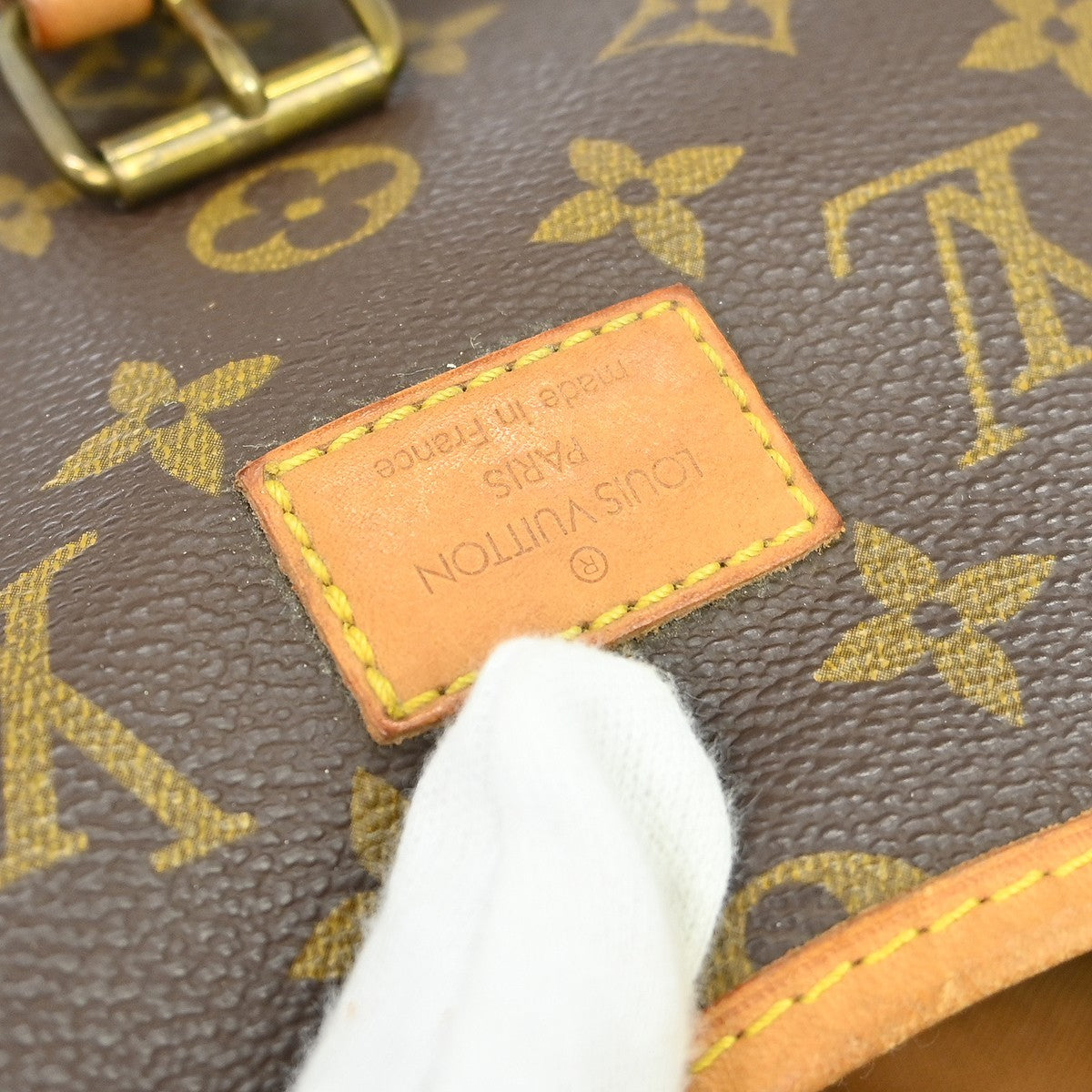 Louis Vuitton Louis Vuitton Saumur Handbag Monogram Canvas Brown Canvas Shoulder Bag Bag (Authentic Pre-Loved)
