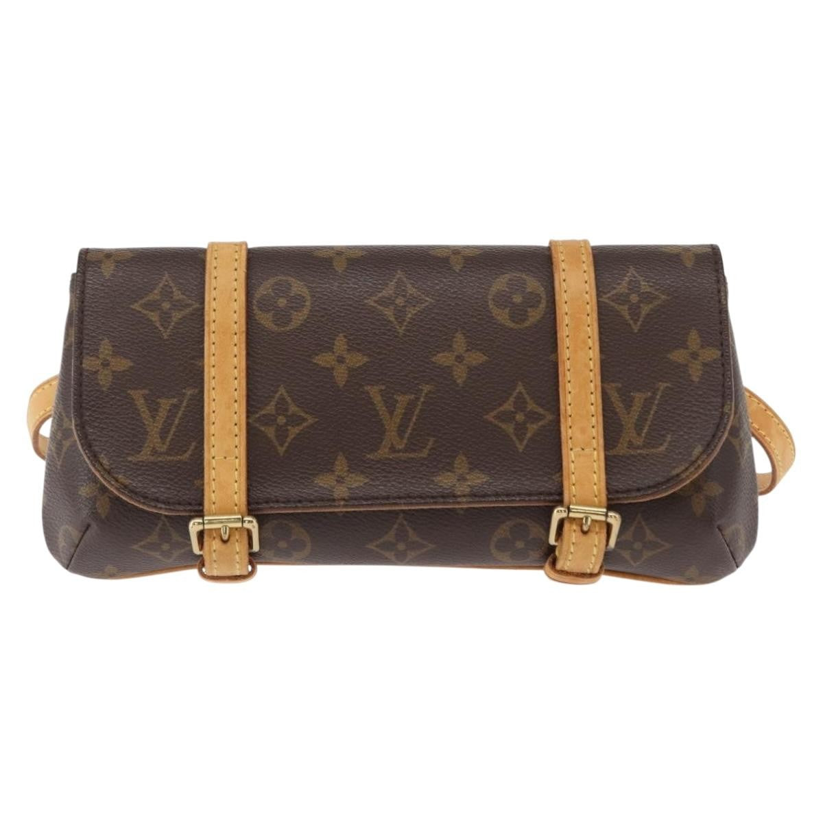 Louis Vuitton Marelle Waist Bag Monogram Canvas Brown Canvas Clutche & Pouche Bag (Pre-Loved)