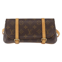 Louis Vuitton Marelle Waist Bag Monogram Canvas Brown Canvas Clutche & Pouche Bag (Pre-Loved)