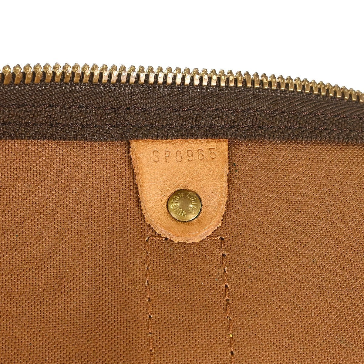 Louis Vuitton Louis Vuitton Keepall Bag Monogram Canvas Brown Canvas Travel Bag Bag (Pre-Loved)