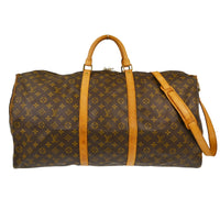 Louis Vuitton Louis Vuitton Keepall Bandouliere Bag Monogram Canvas Brown Canvas Travel Bag Bag (Pre-Loved)