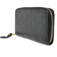 Louis Vuitton Portefeuille Zippy Monogramme Empreinte Monogramme Empreinte Black Leather Wallets Accessory (Authentic Pre-Loved)