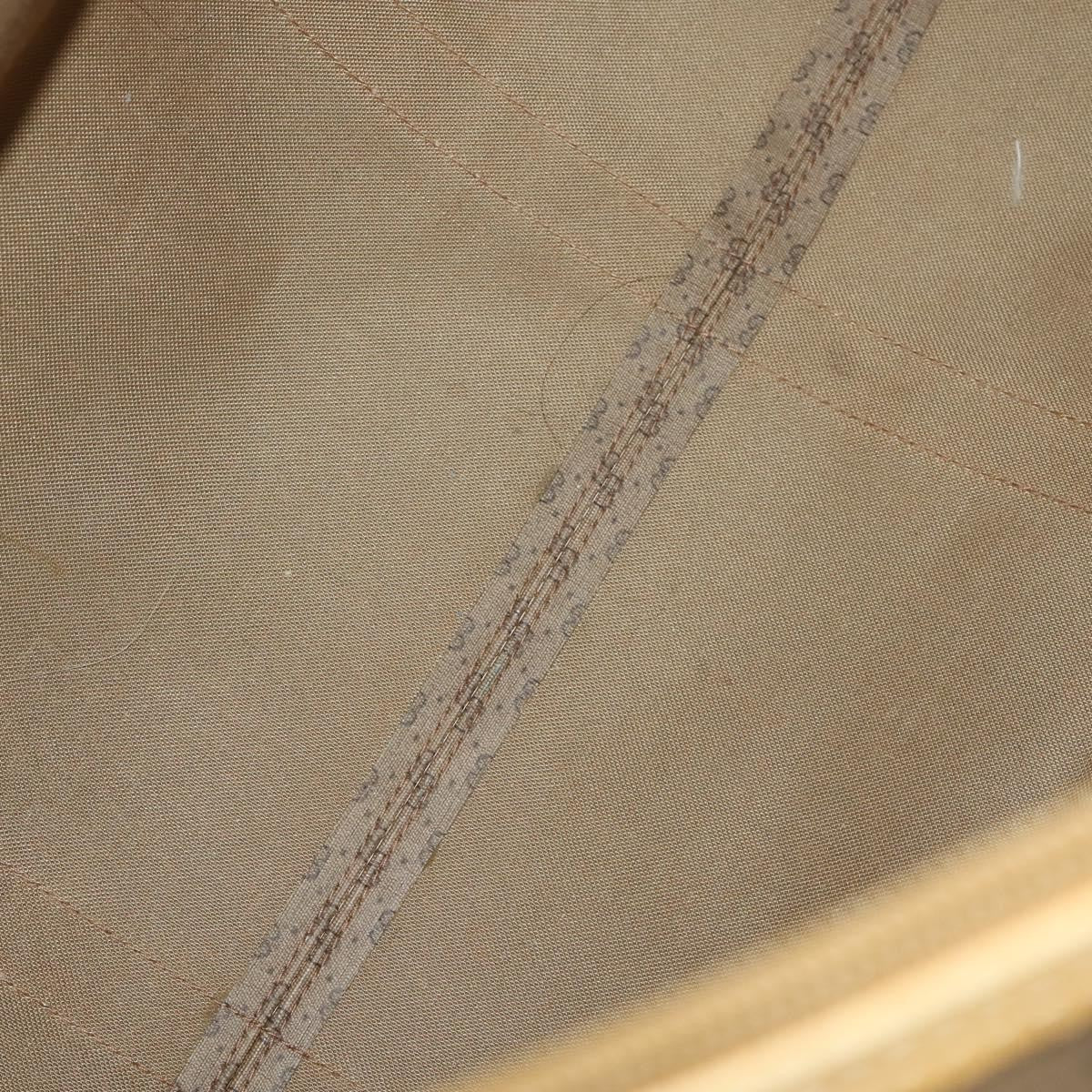 Gucci Vintage Travel Bag Gg Canvas Beige Pvc Travel Bag Bag (Authentic Pre-Loved)