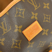 Louis Vuitton Louis Vuitton Saumur Handbag Monogram Canvas Brown Canvas Shoulder Bag Bag (Pre-Loved)