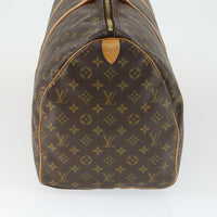 Louis Vuitton Louis Vuitton Keepall Bag Monogram Canvas Brown Canvas Travel Bag Bag (Pre-Loved)