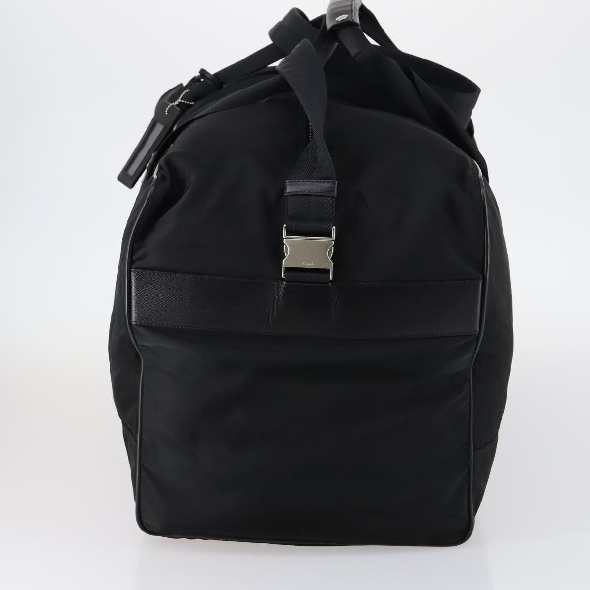 Prada Boston Bag Tessuto Black Nylon Bag (Authentic Pre-Loved)