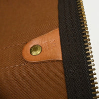 Louis Vuitton Keepall Bandouliere Bag Monogram Canvas Brown Canvas Travel Bag Bag (Pre-Loved)