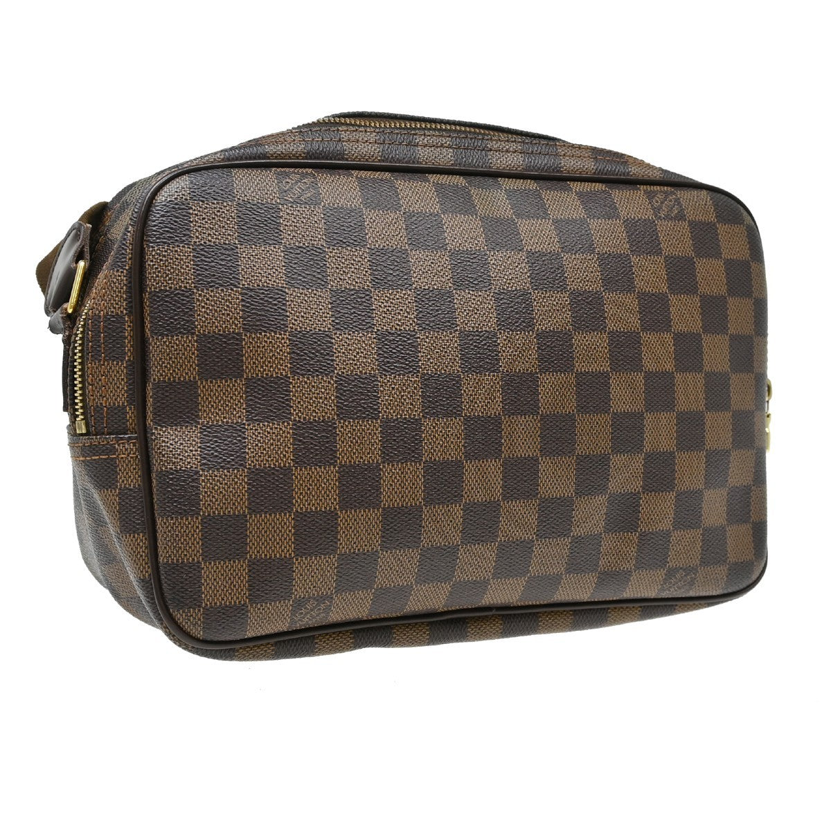 Louis Vuitton Reporter Bag Damier Brown Canvas Shoulder Bag Bag (Authentic Pre-Loved)