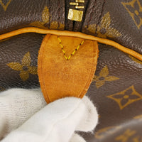 Louis Vuitton Louis Vuitton Keepall Bag Monogram Canvas Brown Canvas Travel Bag Bag (Pre-Loved)