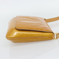 Louis Vuitton Thompson Street Handbag Monogram Vernis Yellow Patent_Leather Shoulder Bag Bag (Authentic Pre-Loved)