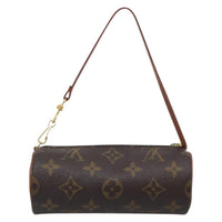 Louis Vuitton Louis Vuitton Papillon Pochette Monogram Canvas Brown Canvas Clutche & Pouche Bag (Pre-Loved)