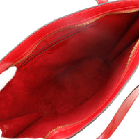 Louis Vuitton Saint Jacques Handbag Epi Leather Red Leather Shoulder Bag Bag (Authentic Pre-Loved)