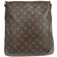 Louis Vuitton Musette Salsa Handbag Monogram Canvas Brown Canvas Shoulder Bag Bag (Authentic Pre-Loved)