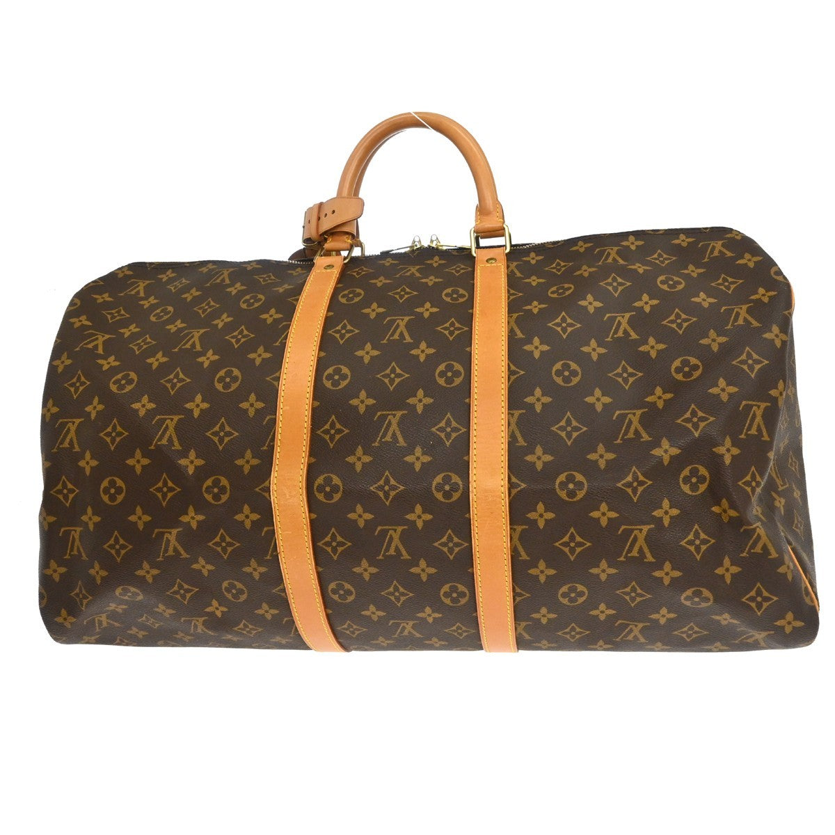 Louis Vuitton Louis Vuitton Keepall Bag Monogram Canvas Brown Canvas Travel Bag Bag (Authentic Pre-Loved)