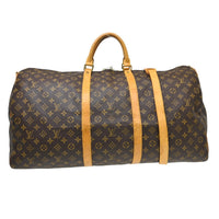 Louis Vuitton Louis Vuitton Keepall Bandouliere Bag Monogram Canvas Brown Canvas Travel Bag Bag (Authentic Pre-Loved)