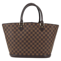 Louis Vuitton Manosque Handbag Damier Brown Canvas Tote Bag Bag (Authentic Pre-Loved)