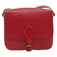 Louis Vuitton Louis Vuitton Cartouchiere Handbag Epi Leather Red Leather Shoulder Bag Bag (Authentic Pre-Loved)