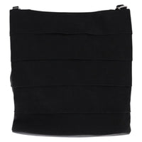 Salvatore Ferragamo Vala Shoulder Bag Canvas Black Canvas Shoulder Bag Bag (Pre-Loved)