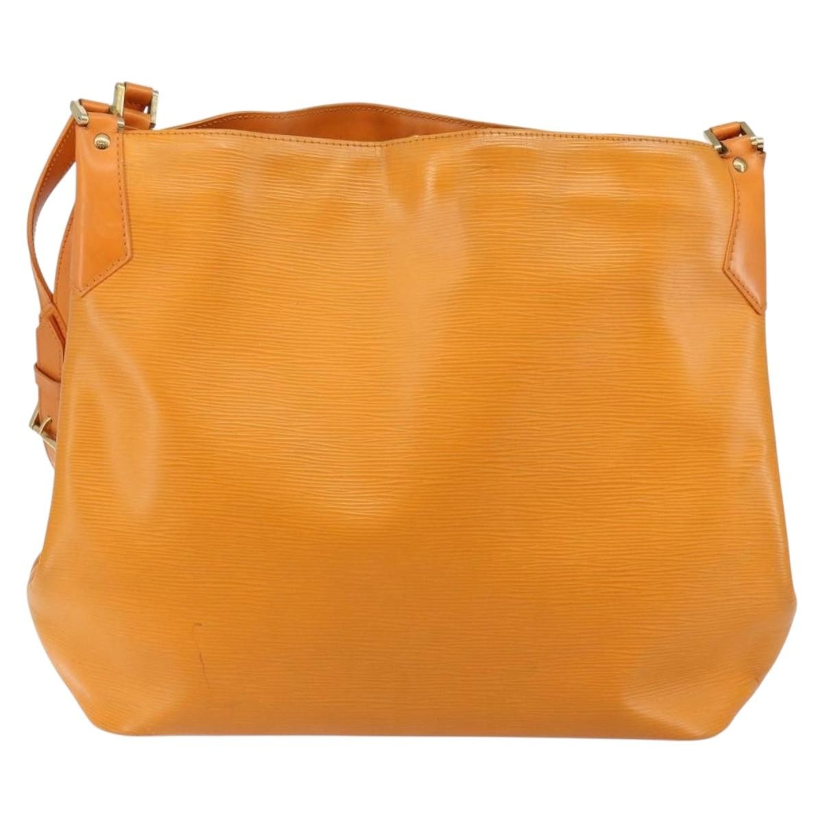 Louis Vuitton Mandara Handbag Epi Leather Orange Leather Shoulder Bag Bag (Authentic Pre-Loved)