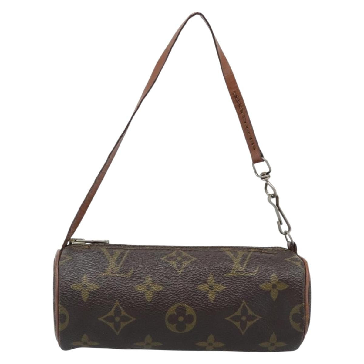 Louis Vuitton Papillon Pochette Monogram Canvas Brown Canvas Clutche & Pouche Bag (Pre-Loved)
