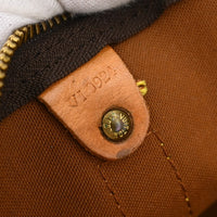 Louis Vuitton Keepall Bandouliere Bag Monogram Canvas Brown Canvas Travel Bag Bag (Authentic Pre-Loved)