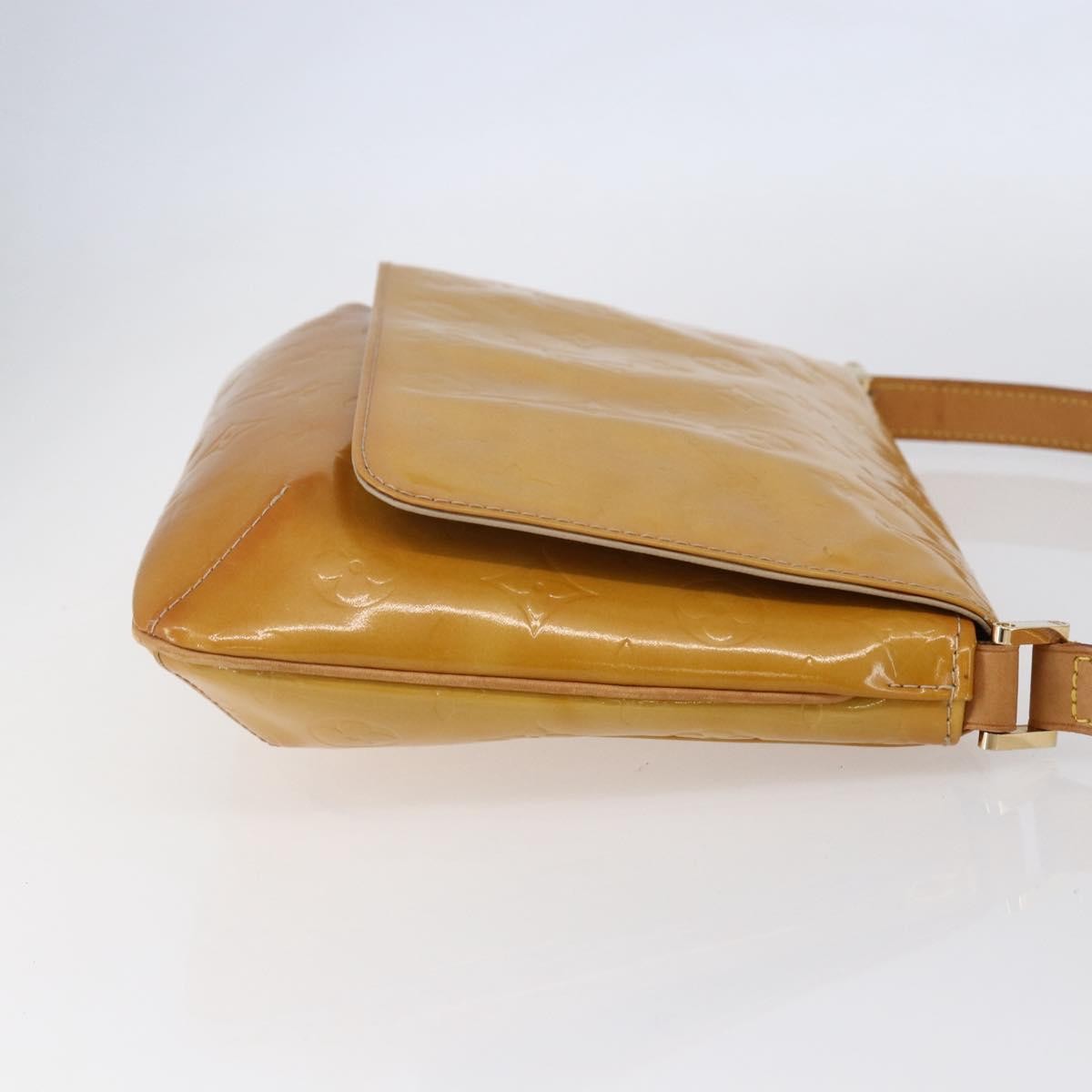Louis Vuitton Thompson Street Handbag Monogram Vernis Beige Patent_Leather Shoulder Bag Bag (Authentic Pre-Loved)