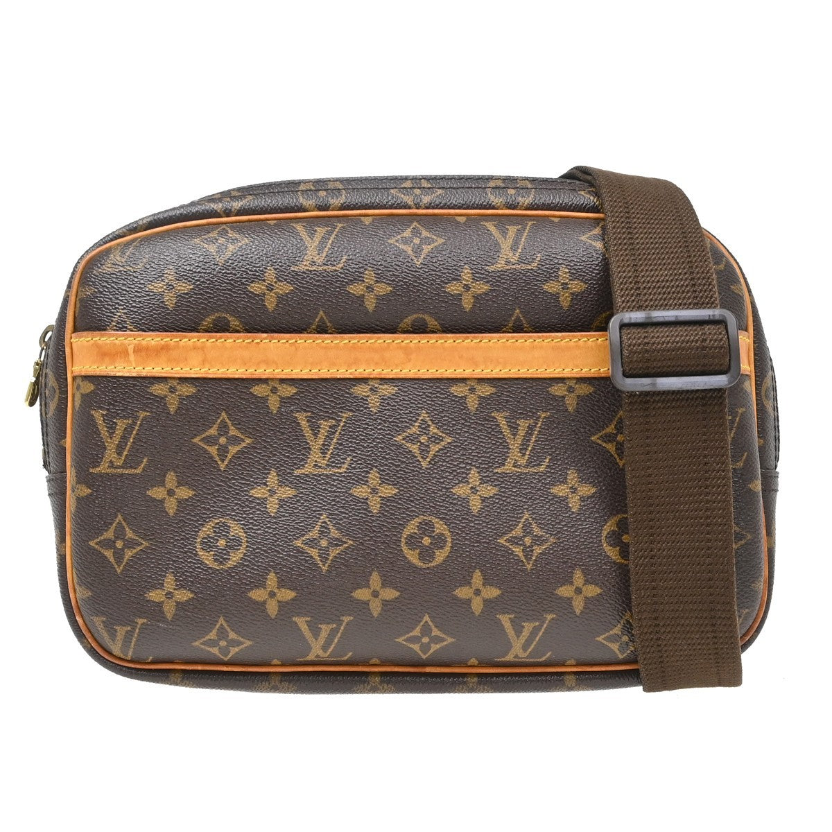 Louis Vuitton Louis Vuitton Reporter Bag Monogram Canvas Brown Canvas Shoulder Bag Bag (Pre-Loved)