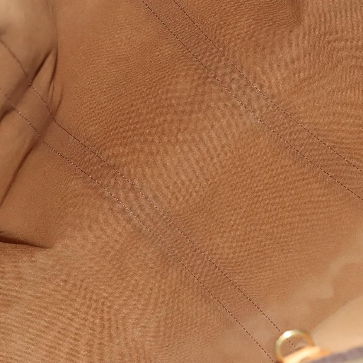 Louis Vuitton Keepall Bag Monogram Canvas Brown Canvas Travel Bag Bag (Authentic Pre-Loved)