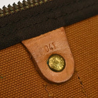 Louis Vuitton Keepall Bag Monogram Canvas Brown Canvas Travel Bag Bag (Authentic Pre-Loved)
