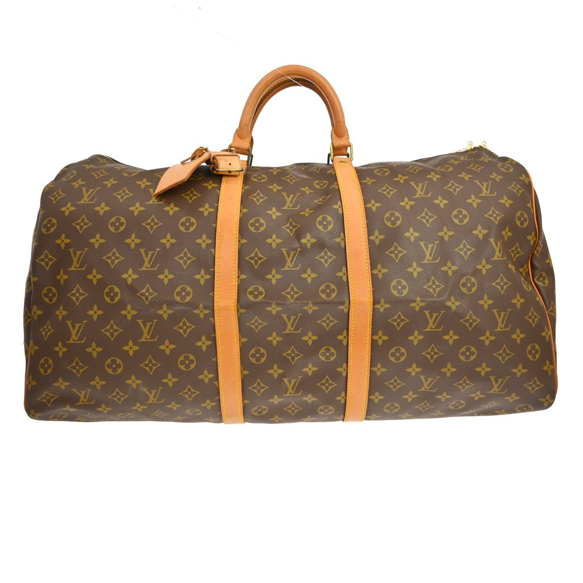 Louis Vuitton Louis Vuitton Keepall Bag Monogram Canvas Brown Canvas Travel Bag Bag (Pre-Loved)