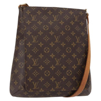 Louis Vuitton Musette Salsa Handbag Monogram Canvas Brown Canvas Shoulder Bag Bag (Authentic Pre-Loved)