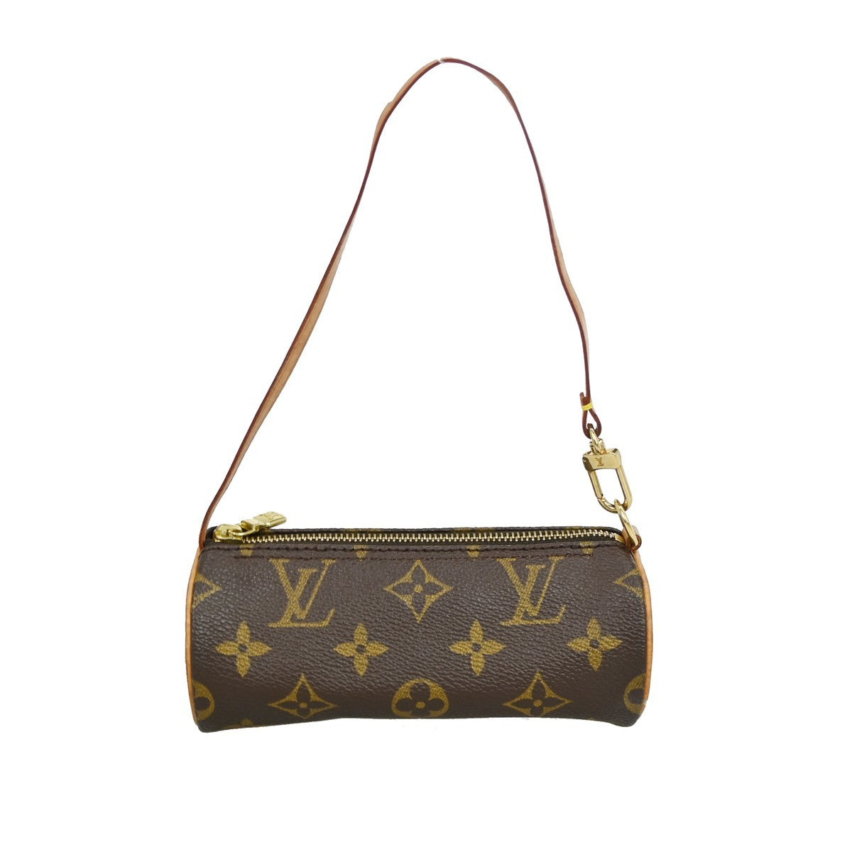 Louis Vuitton Papillon Pochette Monogram Canvas Brown Canvas Clutche & Pouche Bag (Authentic Pre-Loved)