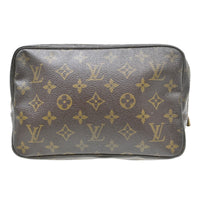 Louis Vuitton Trousse Toilette Monogram Canvas Brown Canvas Clutche & Pouche Bag (Authentic Pre-Loved)