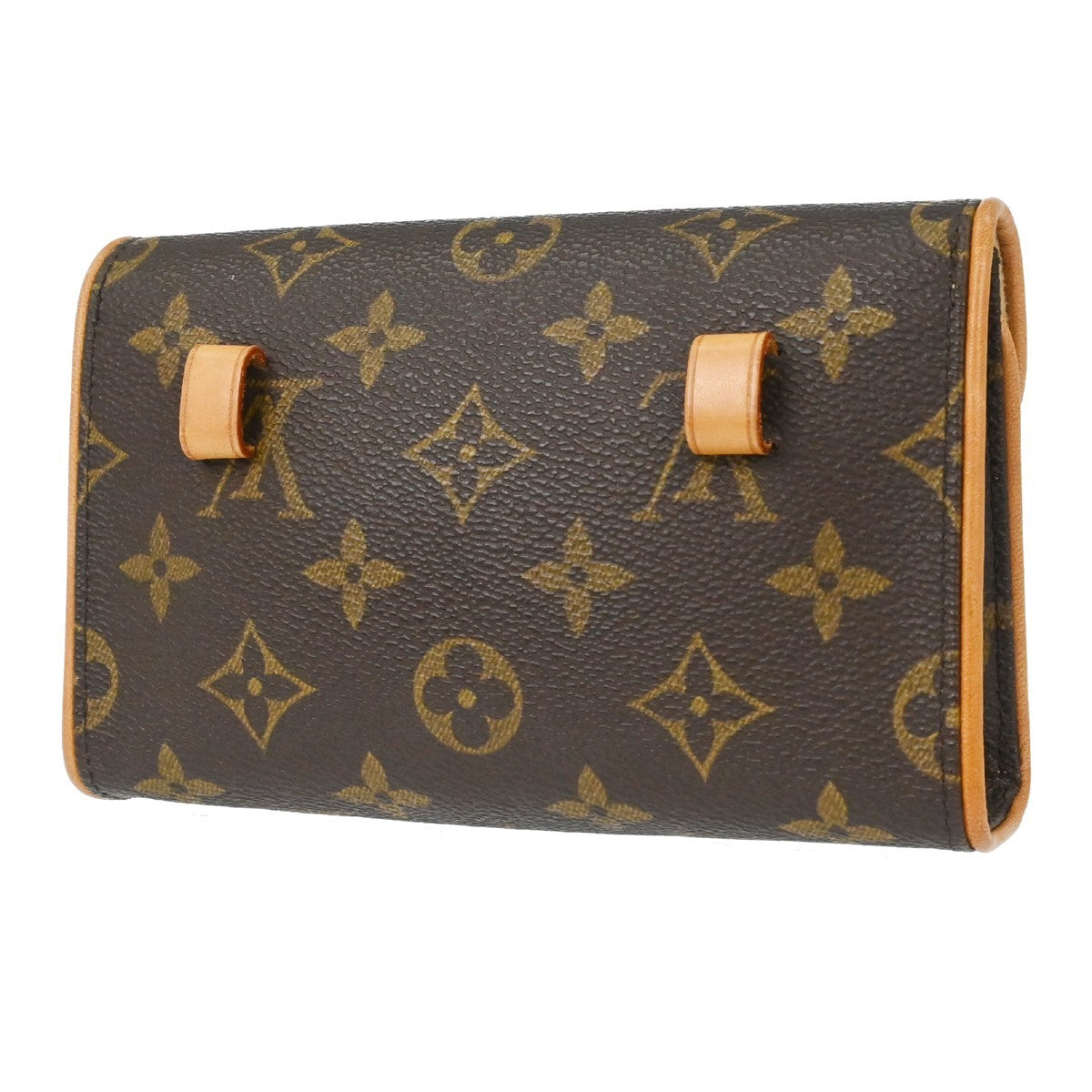 Louis Vuitton Louis Vuitton Florentine Waist Bag Monogram Canvas Brown Canvas Clutche & Pouche Bag (Pre-Loved)