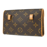 Louis Vuitton Louis Vuitton Florentine Waist Bag Monogram Canvas Brown Canvas Clutche & Pouche Bag (Pre-Loved)