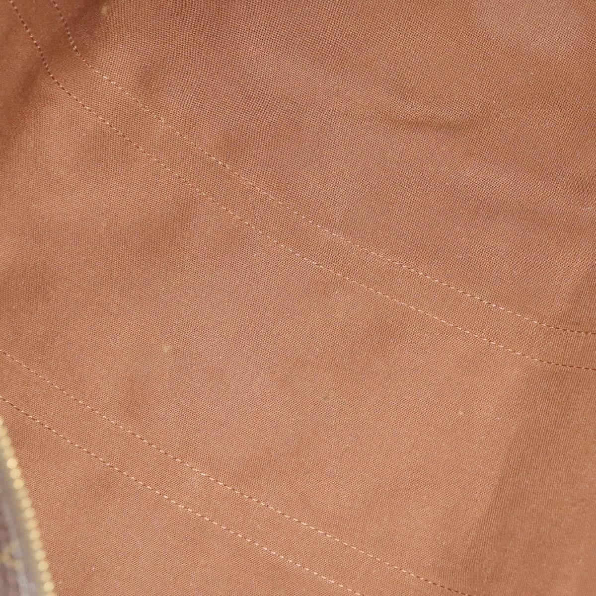 Louis Vuitton Keepall Bag Monogram Canvas Brown Canvas Travel Bag Bag (Pre-Loved)