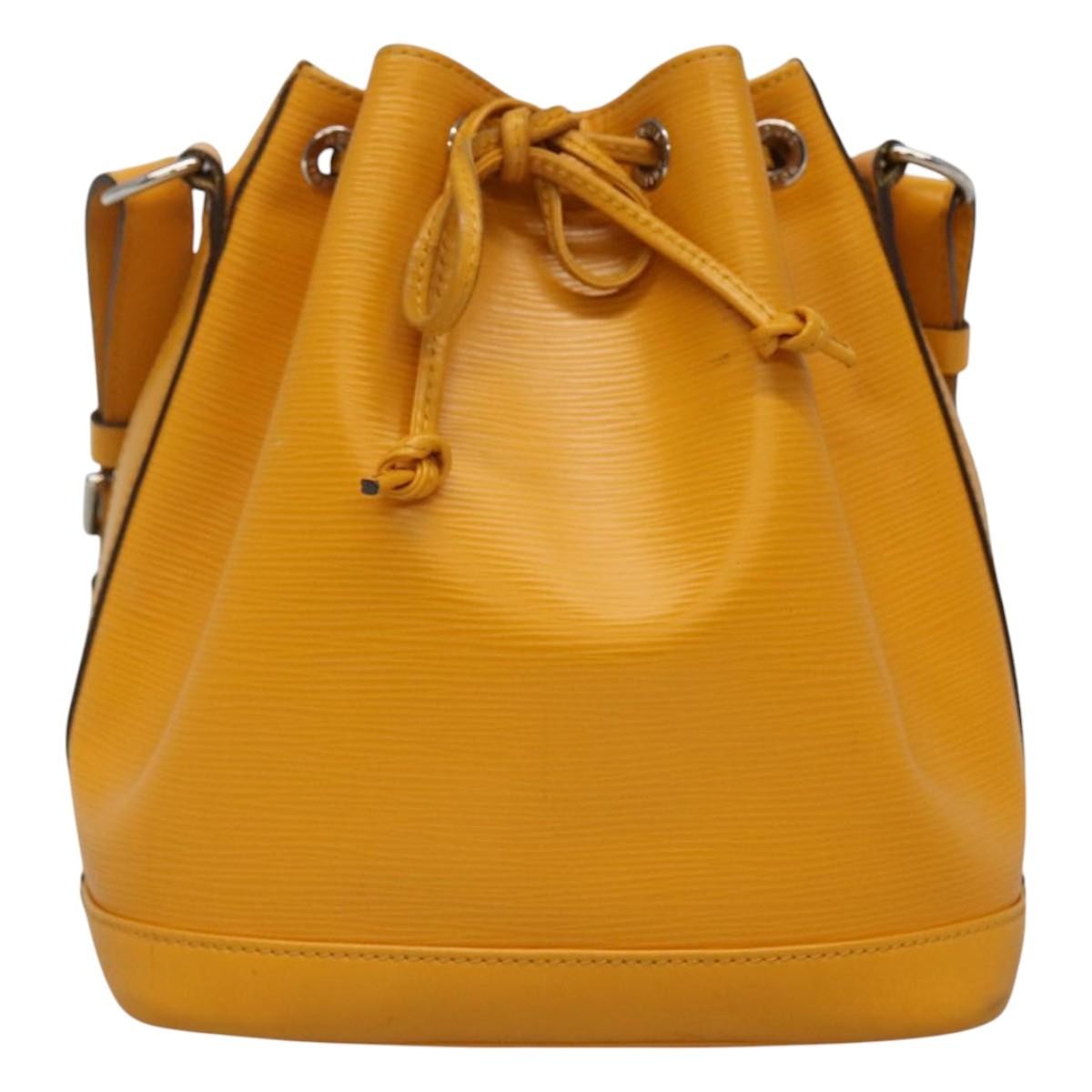 Louis Vuitton Petit Noe Nm Handbag Epi Leather Yellow Leather Shoulder Bag Bag (Authentic Pre-Loved)