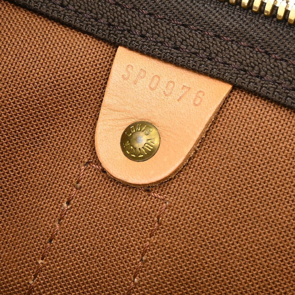 Louis Vuitton Keepall Bag Monogram Canvas Brown Canvas Travel Bag Bag (Pre-Loved)