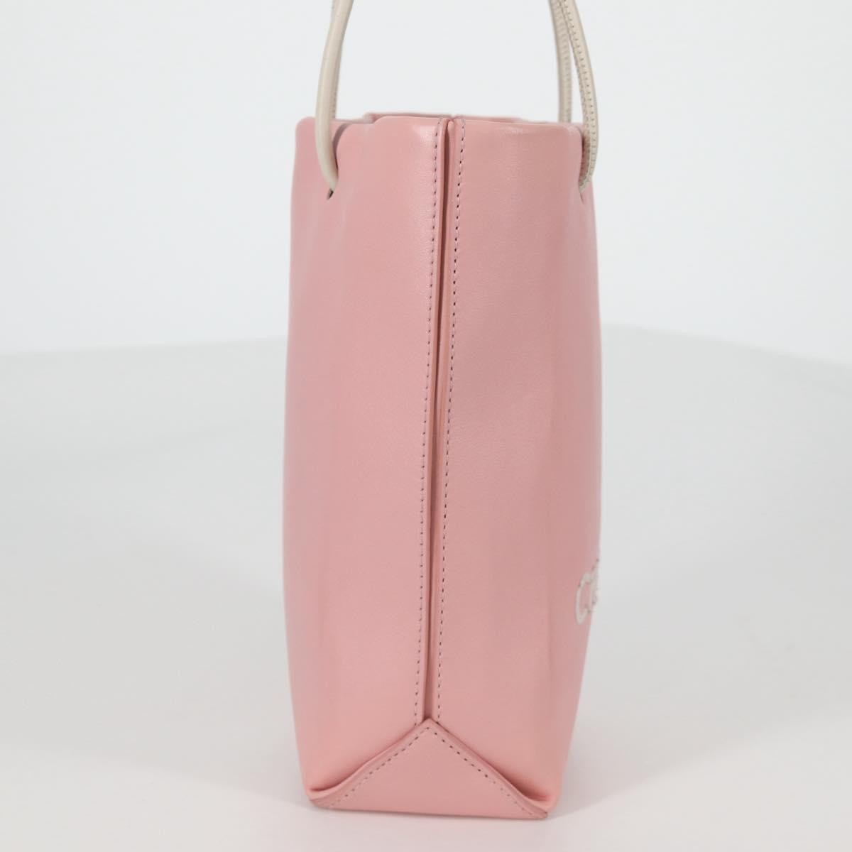 Chanel Essential Shopping Tote Leather Pink Leather Bag (Authentic Pre-Loved)