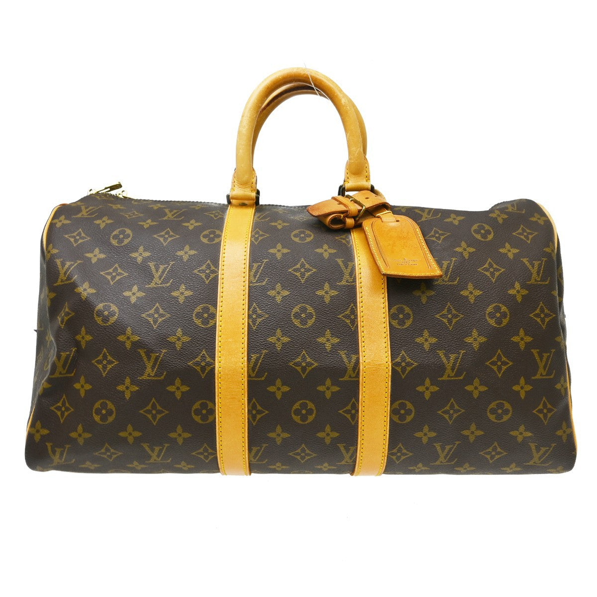 Louis Vuitton Louis Vuitton Keepall Bag Monogram Canvas Brown Canvas Travel Bag Bag (Pre-Loved)
