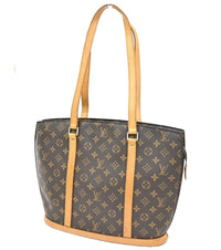 Louis Vuitton Babylone Handbag Monogram Canvas Brown Canvas Shoulder Bag Bag (Pre-Loved)