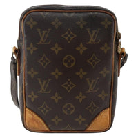 Louis Vuitton Amazone Bag Monogram Canvas Brown Canvas Shoulder Bag Bag (Authentic Pre-Loved)