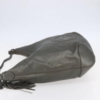 Gucci Soho Chain Hobo Leather Silver Leather Shoulder Bag Bag (Authentic Pre-Loved)