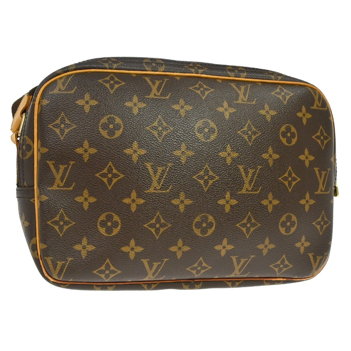Louis Vuitton Reporter Bag Monogram Canvas Brown Canvas Shoulder Bag Bag (Authentic Pre-Loved)