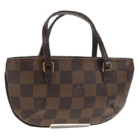 Louis Vuitton Manosque Pochette Damier Brown Canvas Clutche & Pouche Bag (Authentic Pre-Loved)