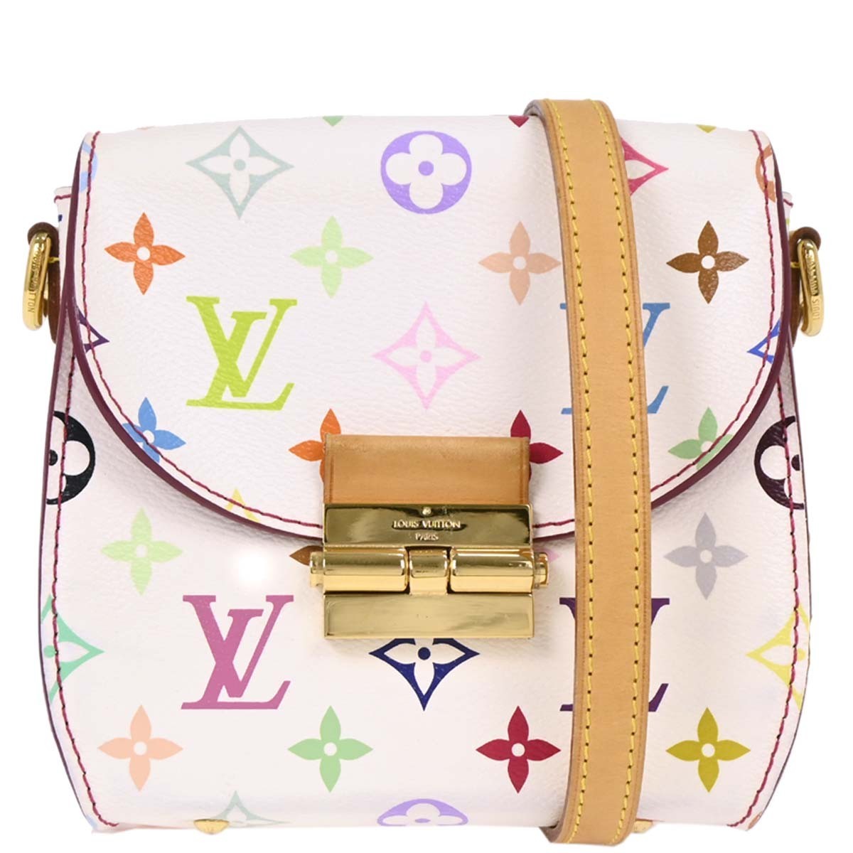 Louis Vuitton Heartbreaker Handbag Monogram Multicolor Multicolour Canvas Clutche & Pouche Bag (Authentic Pre-Loved)