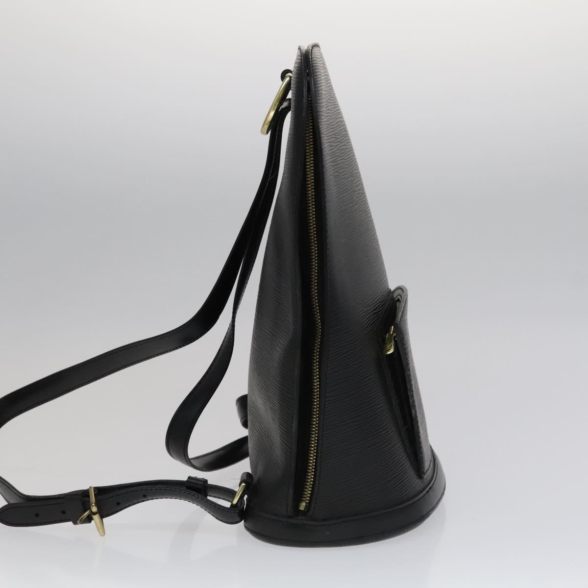 Louis Vuitton Gobelins Backpack Epi Leather Black Leather Backpack Bag (Authentic Pre-Loved)