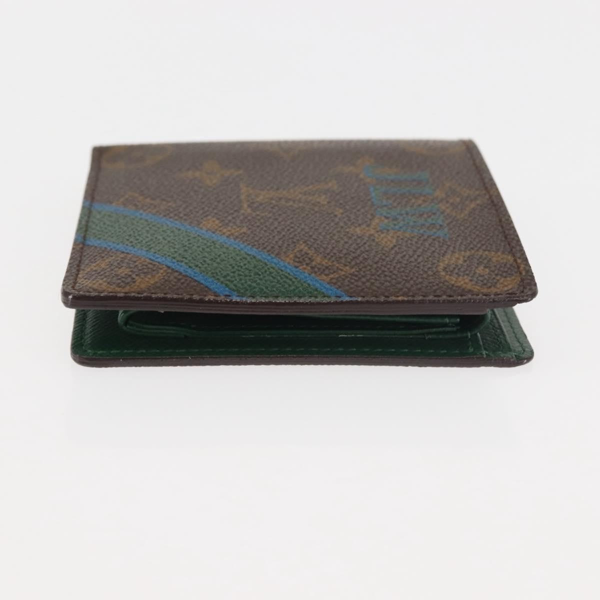 Louis Vuitton Marco Wallet Monogram Canvas Brown Canvas Wallets Accessory (Authentic Pre-Loved)