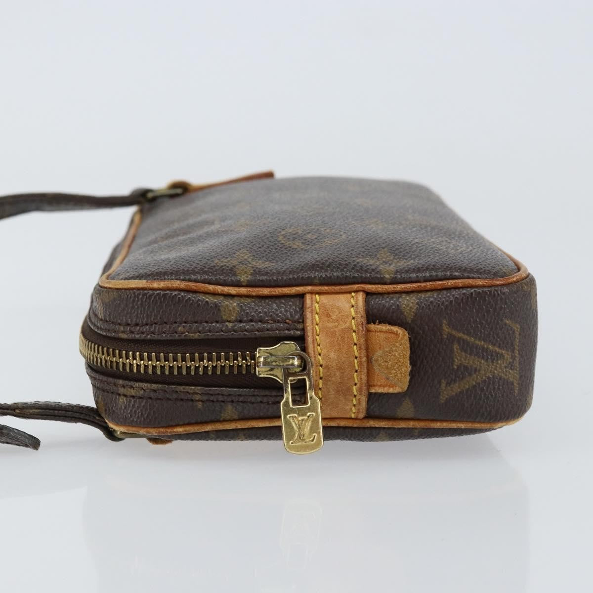 Louis Vuitton Pochette Marly Bandouliere Bag Monogram Canvas Brown Canvas Clutche & Pouche Bag (Authentic Pre-Loved)
