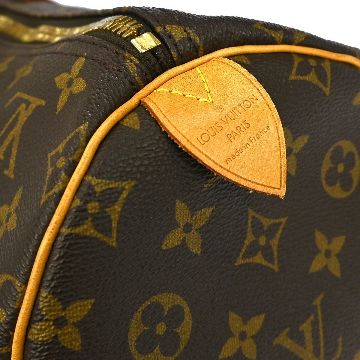 Louis Vuitton Keepall Bag Monogram Canvas Brown Canvas Travel Bag Bag (Pre-Loved)